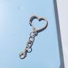 Heart Figure Eight Lobster Clasp Keychain DIY Beads Bag Pendant Accessories