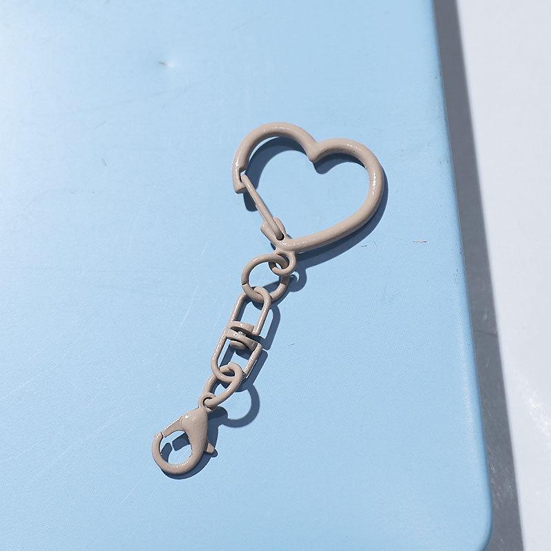 Heart Figure Eight Lobster Clasp Keychain DIY Beads Bag Pendant Accessories