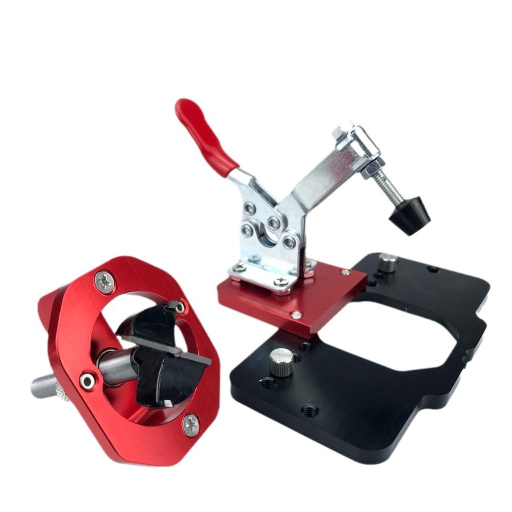 Woodworking 35mm hole opener, cabinet door panel hole punching positioner