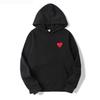 New love trendy brand couple sweater versatile men's and women's autumn and winter velvet jacket men's hooded love even large size sweater