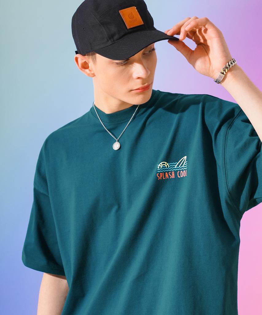 TWN Splash Short Sleeve Blue Green Stst3278