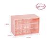 DIY Cream Glue Jewelry Box: Creative Nine-Grid Storage for Living Room or Bedroom