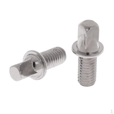 10mm Drum 2 Piece Tension Screws for Percussion Instrument Accessories