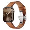 Genuine Leather Strap For Apple Watch Bands 46mm 45mm Ultra2 49mm 44mm 40 41 42mm Bracelet Correa iWatch Series 10 8 7 9 SE 6 5