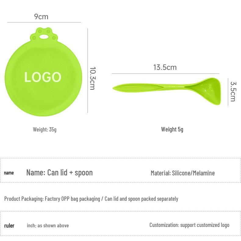Pet Food Silicone Lid 3-in-1: Freshness-Preserving, Dustproof Sealing Lid for Cat & Dog Cans
