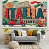 2D flat design, 1-piece version features an Italian theme and is perfect for photo booths and birthday celebrations.