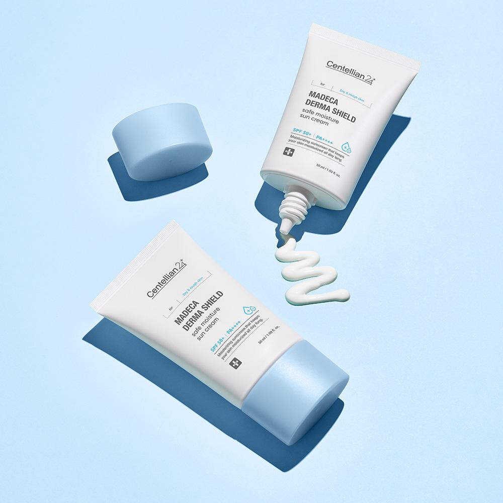 CENTELLIAN24 Madeca Derma Shield Safe Hydrating Sun Cream SPF50+ PA++++ (50ml X 2)