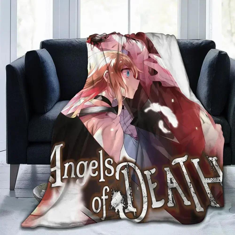 Angels of Death Blanket Anime Gardner Rachel Plush Awesome Warm Throw Blankets for Home Spring/Autumn
