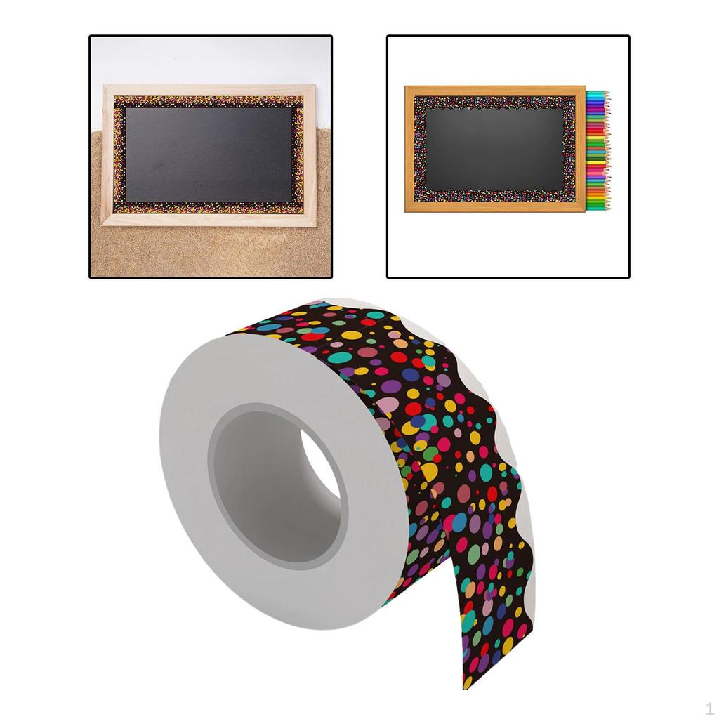 Bulletin Board Borders Classroom Border Stylish Cute Stickers with Creative Patterns for