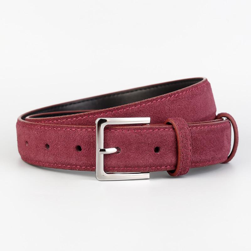 Ceinture Classique en Cuir pour Femme avec Boucle en Alliage pour un Usage Décontracté ou au Bureau