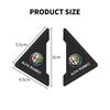 Car Stickers For Alfa Romeo 2pcs Auto Logo Car Door Guard Edge Corner Protector For Alfa Romeo Mito Brera 147 Giulietta 159 156 