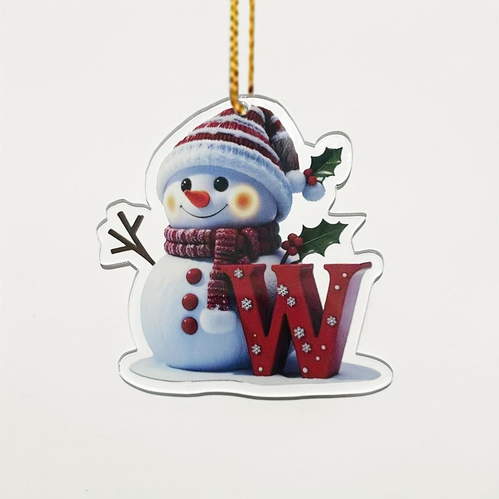 Christmas Decoration Pendant Christmas Tree Tag Theme Party Crafts Ornament