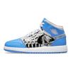 New 1 Mid Sneaker School Game Winner GS DR6492-100