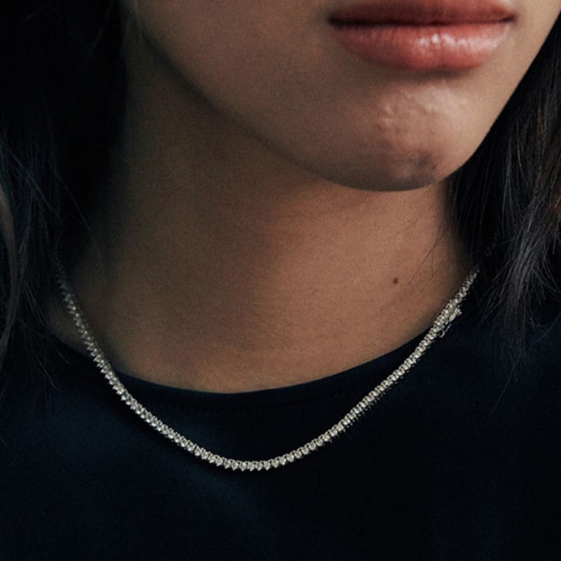 verte [925 silver] Un.silver.198 / anse dew necklace