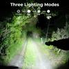 Power LED Flashlight USB Rechargeable Super Powerful Flashlight Tactical Emergency Spotlight Telescopic Zoom Camping Flashlight