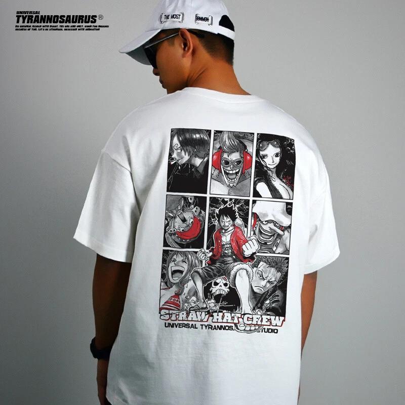 One Piece Luffy Cosplay Anime Manga T-Shirt Tee Undershirt Cotton XL
