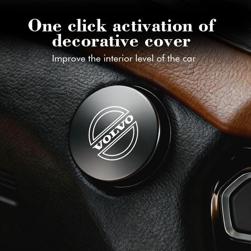 Universal Car One-Click Start Button Switch Accessories For Volvo XC90 V90 V60 V40 S80 S60 S90 C40 XC60 XC40 V70 XC70 ari963