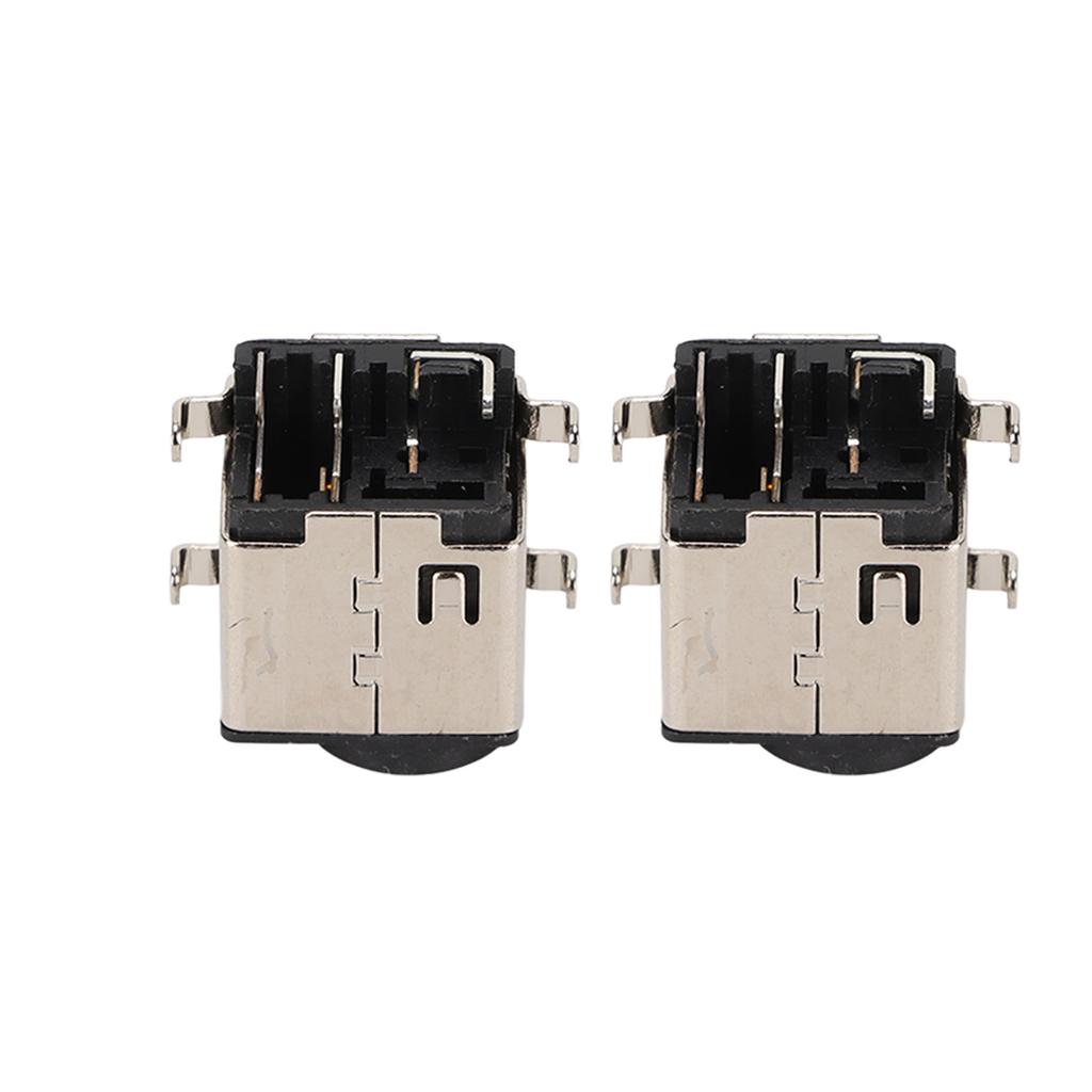 2pcs DC Port Socket Replacement Metal Material Replaceable Part for Samsung NT301V5A for NP300E7Z for NP300V5Z