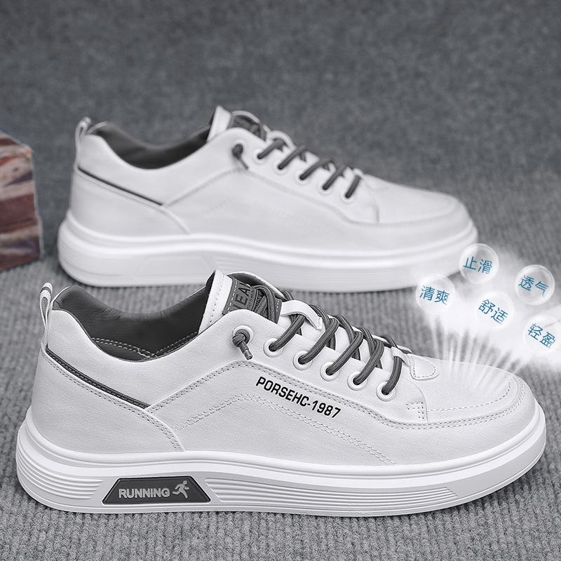 

Распродажа тканевых туфель, мужская весенняя новинка, парусиновые туфли, мужская дышащая трендовая мужская обувь, повседневная трендовая обувь для студентов и подростков 39 белый