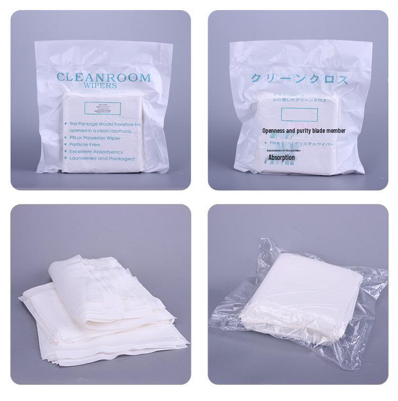9x9 Inch Ultra-Fine Fiber Dust-Free Cloth - Industrial Wiping, Lens, Screen & Nozzle Cleaning