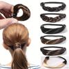 Golden Twisted Braid Wig Elastic Hair Tie