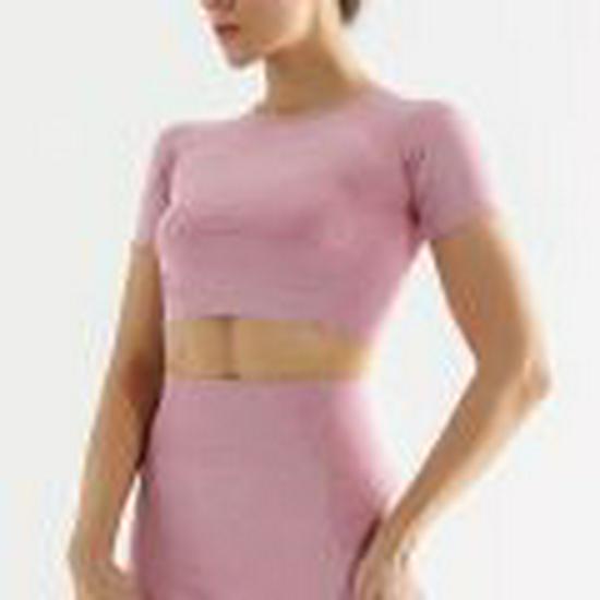 Summer Seamless Dot Yoga Set: Women's Quick-Dry Shorts, Tee, and Long Pants for Running and Fitness