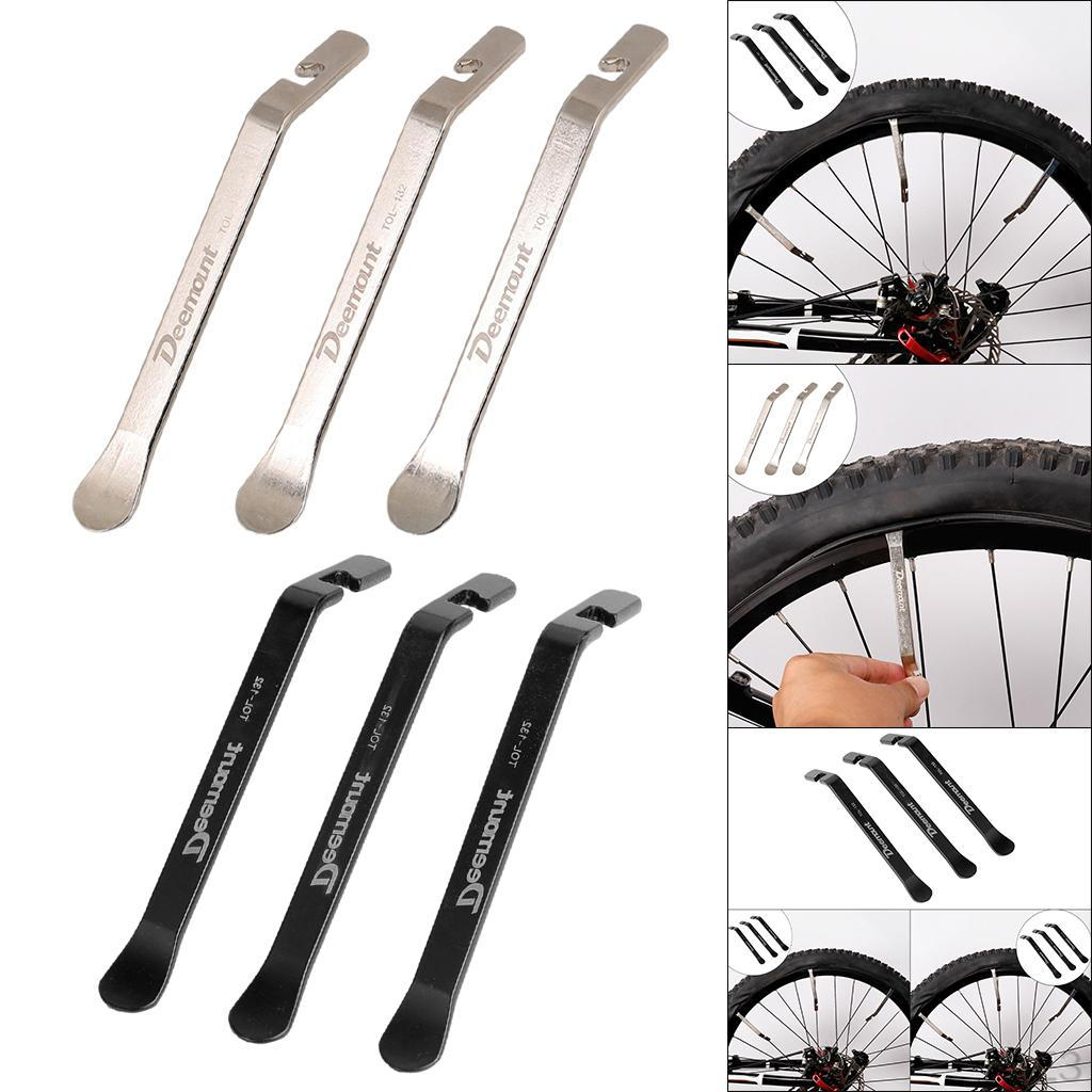 Tire Lifter 3 Pieces Removal Tool Easy to Repair Inner Tube Accessories