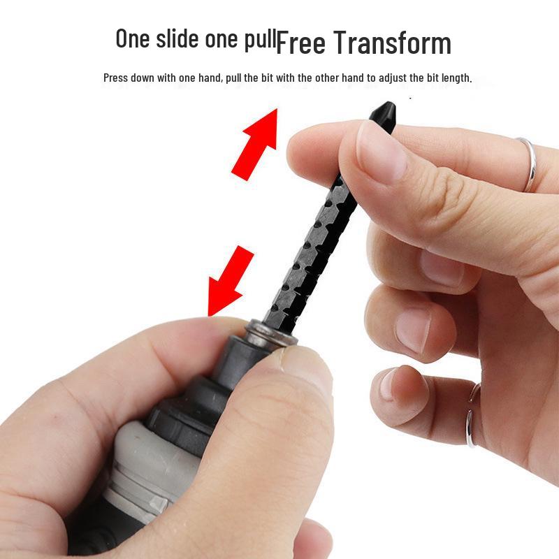 Compact Multi-Purpose Screwdriver Set for Home and Telecom Repairs