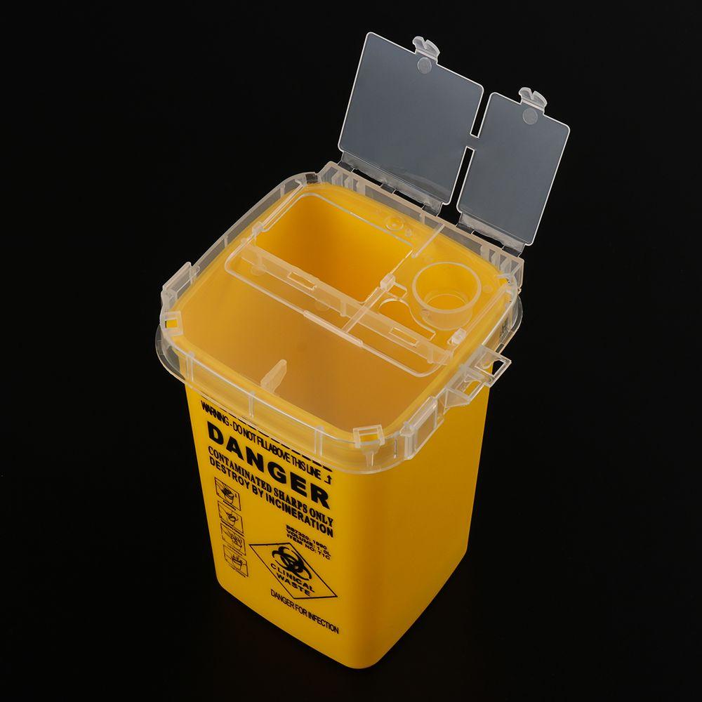 Useful Medical Tool Storage Needles Bin Collect Box Sharps Container Waste Box