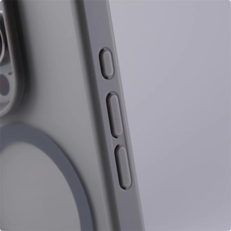 Invisible Metal Stand Magnetic Bumper Case For iPhone 18 17 16 Pro Max 15 14 13 Pro For MagSafe Wireless Charge Shockproof Cover