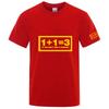 Funny Mathematics 113 Logo Print 2026 Unisexs Summer Absorb Sweat Quickdry Refreshing And Non Stick To The Body Tshirt