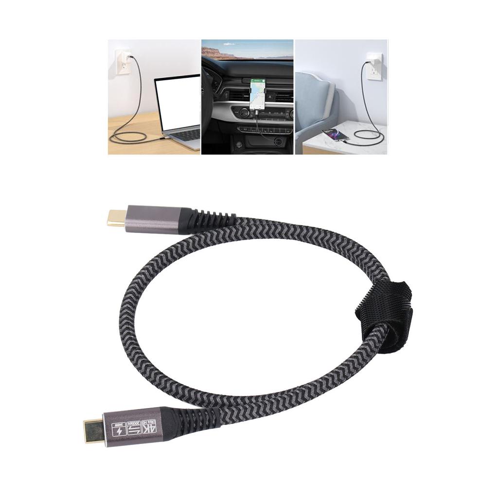 USB C To USB C Power Cord 20Gbps Data Transfer 240W Fast Charging 4K 60Hz Resolution USB 3.2 Gen 2x2 Cable for   for