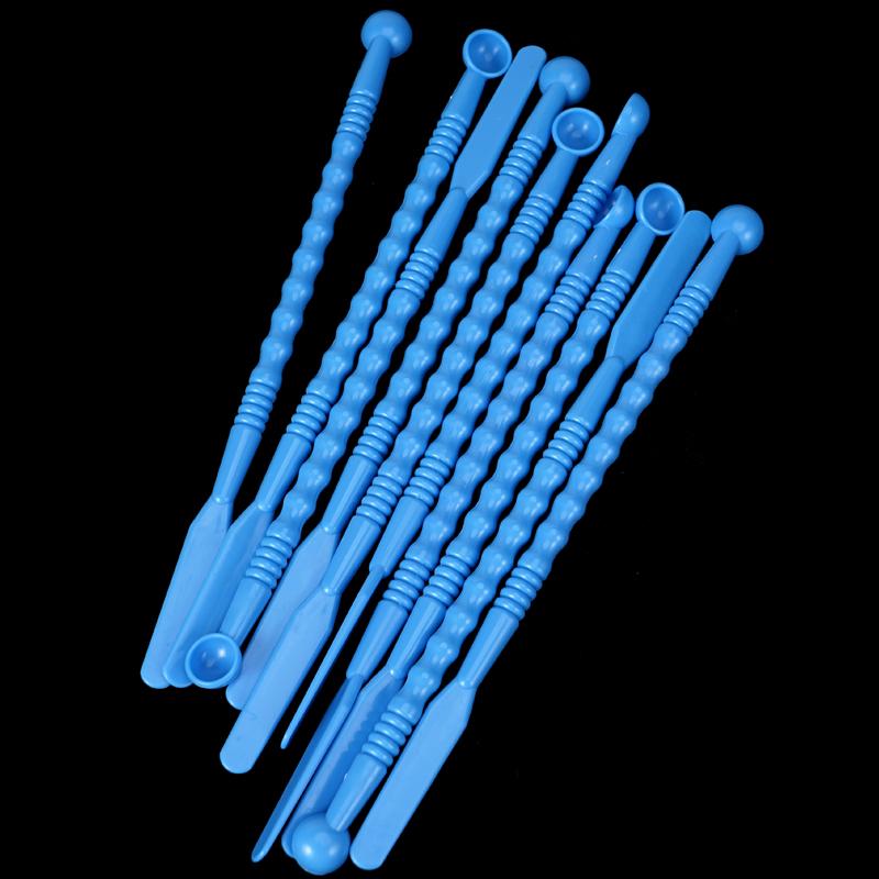 10 шт. Стоматологический шпатель для смешивания, двухсторонний, пластиковый нож для смешивания, материал для оттисков, альгинат, цементный порошок, гипс, смеситель для гипса