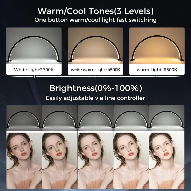 LED Nail Light Office Embroidery Desk Lamp Peripheral Filling Light Level 10 Brightness Beauty Salon Work Fill Light