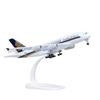 20cm Metal Plane Toy A380 Singapore Airlines Miniature Airplane Alloy Material Aviation Simulation Replica Collectible Aircraft