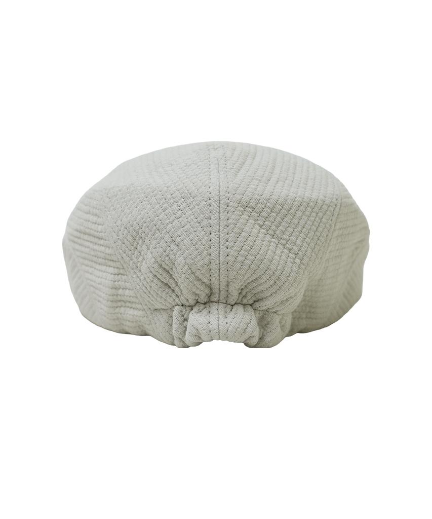 HETIT Y2K Quilted Hunting Cap (Light Grey)