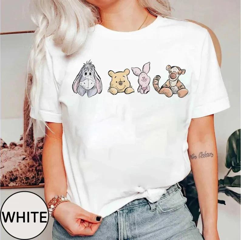 Funny Winnie The Pooh And Friends TShirt Unisex S