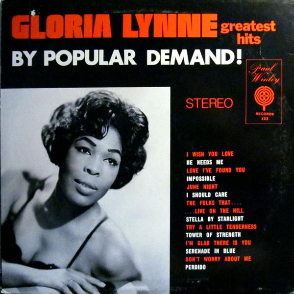 LP Schallplatte GLORIA LYNNE Greatest Hits Auf vielfachen Wunsch LP122 PAUL WINLEY 1974 US Jazz Gebraucht