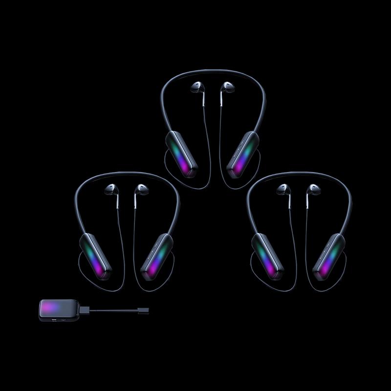 

Hao Mu Ren Wireless Bluetooth Live Monitoring Neckband Headset