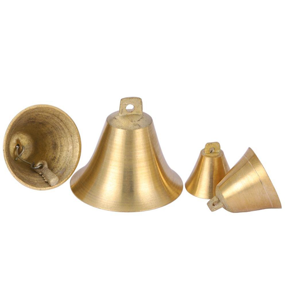 Zvonky na dveře Přenosné Pasoucí se Měděné Zvonky Měděný Hlasitý Bronzový Zvonek Zvířecí Zvonek Kraví Koňské Ovčí Zvonky