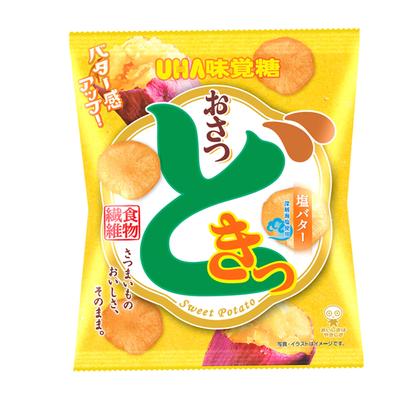 UHA Mikakuto Osatsudoki Salted Butter 65g X 10 Bags