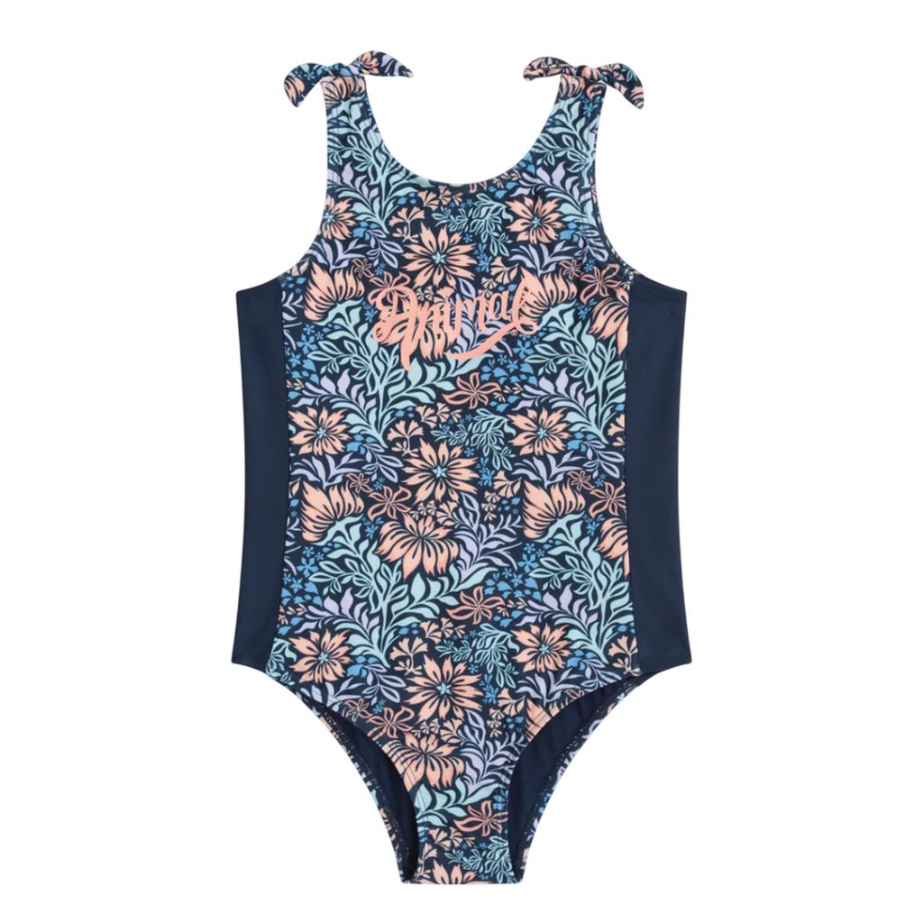 Animal Childrens/Kids Vacation Floral One Piece Swimsuit