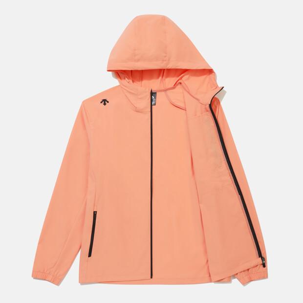 Descente Hooded Windbreaker Jacket Coral Sr323Uwb71 (A Type)