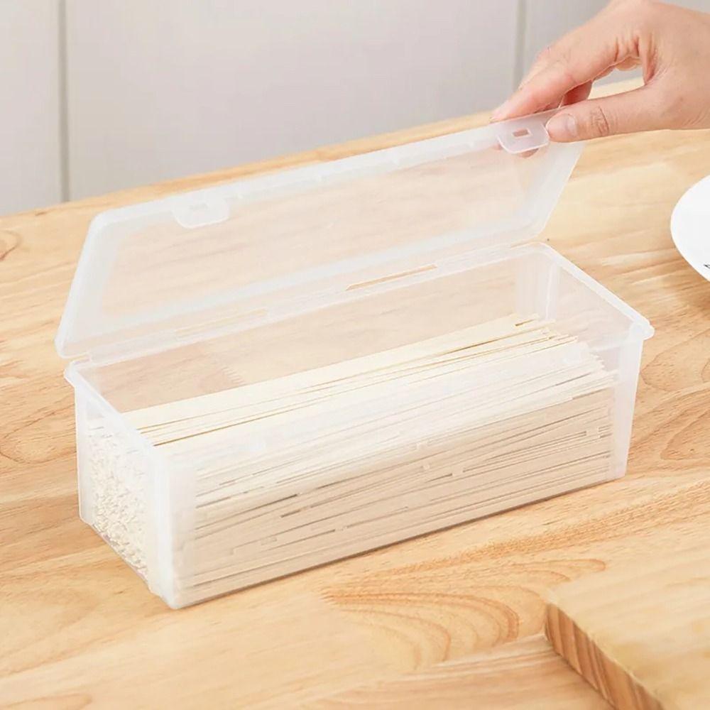 1Pcs Plastic Noodle Storage Box Multi-grain Spice Food Preservation Box Refrigerator Sealed Case