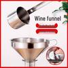 Stainless Steel Kitchen Funnel Set with Strainer