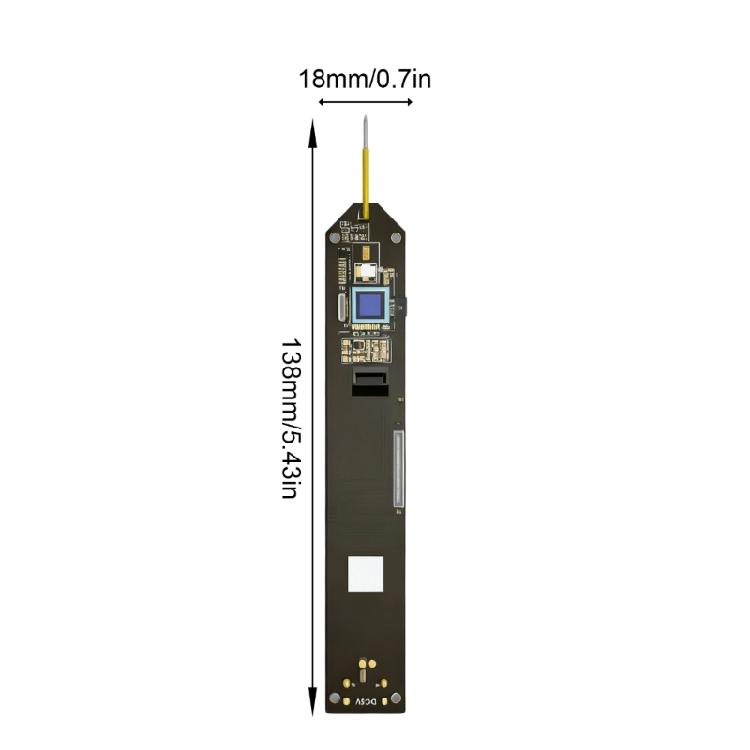 Handheld Frequency Tester Digital Display 0.91Inch Blue Screen 5V Power Supply High Sensitivity Probe Signal Measurement Tool