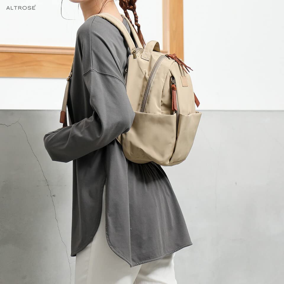 Water-repellent Backpack for Adults with Ample Storage Space (Black)