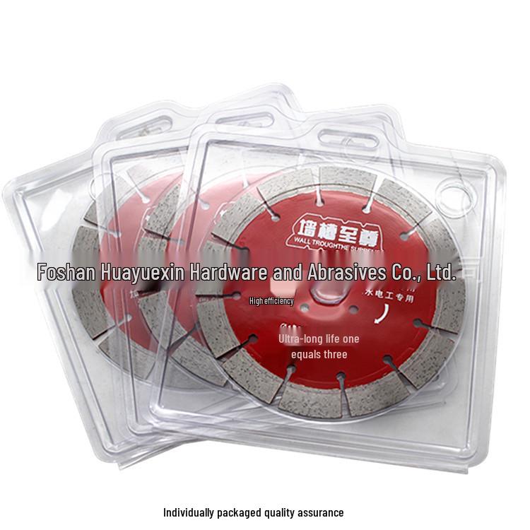 6-Inch Diamond Cutting Blade for Marble, Concrete & Stone - 156mm Wall Grooving Reinforced Sharpness