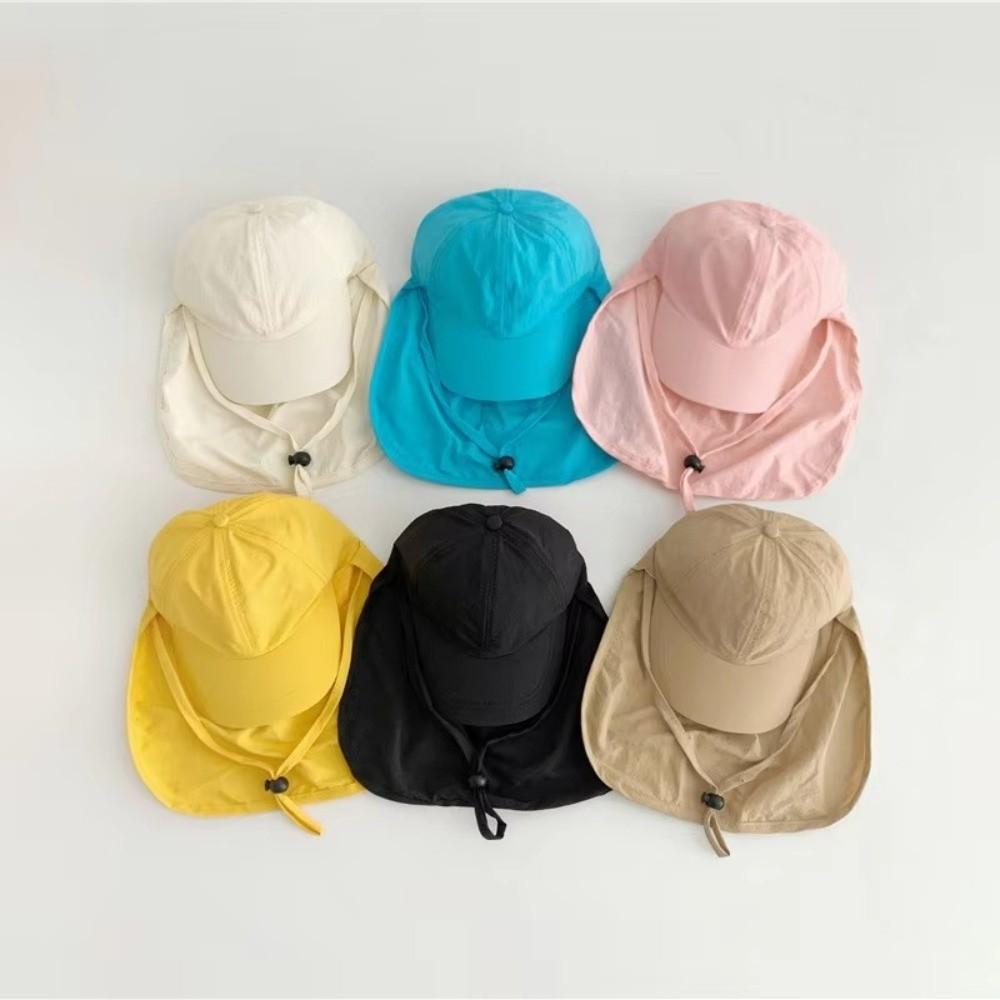 Quick Drying Baby Summer Sun Hat Adjustable Beach Hat UV Protection Hat  for 2 to 7 Y Baby