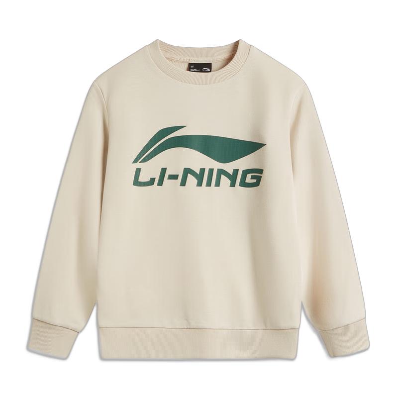 Li-Ning 2025 Youth Unisex Cotton-Blend Crewneck Sweatshirt